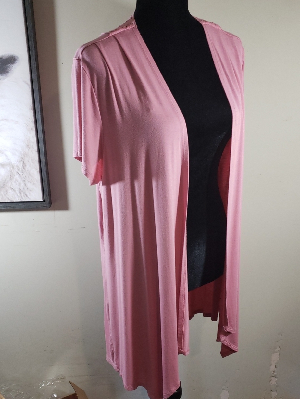 APT.9 Kimono Vest Pink XXL